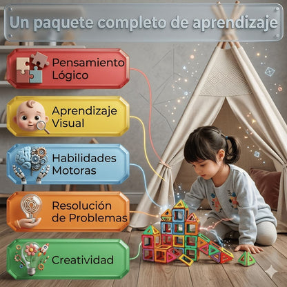 Bloques de Construcción Magnéticos STEM